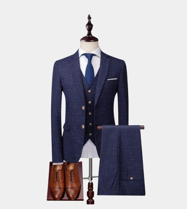 TRAJE DE TRES PIEZAS AZURE VENDETTA