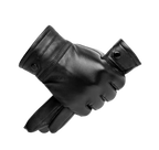 GUANTES DE CUERO OLD NOIR