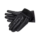 GUANTES DE CUERO OLD NOIR