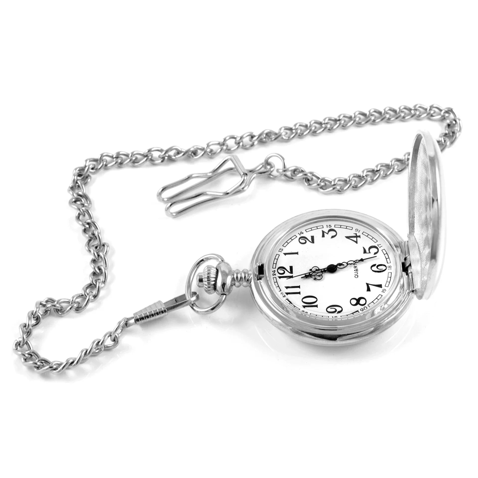 TEMPUS PLATA | RELOJ DE BOLSILLO