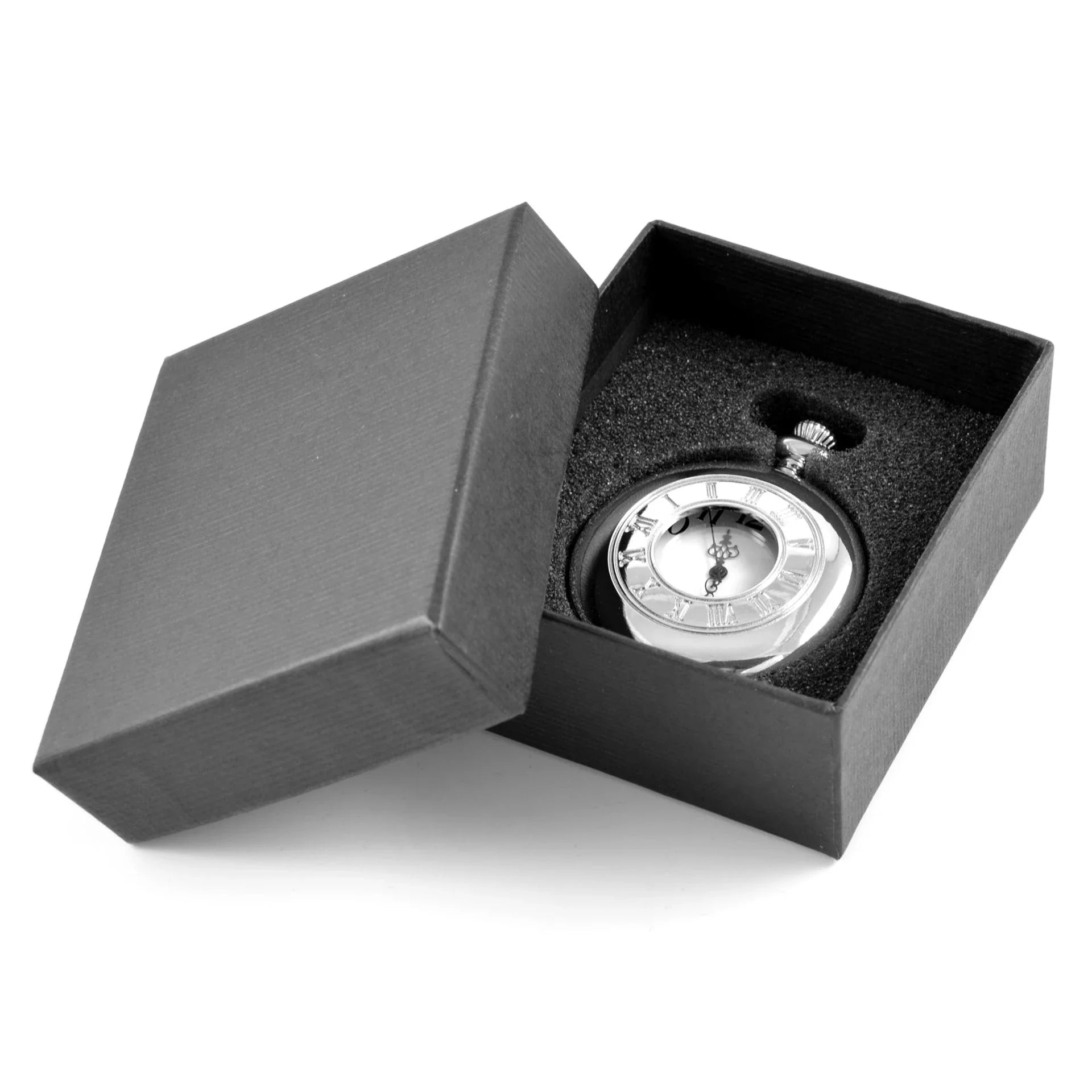 TEMPUS PLATA | RELOJ DE BOLSILLO