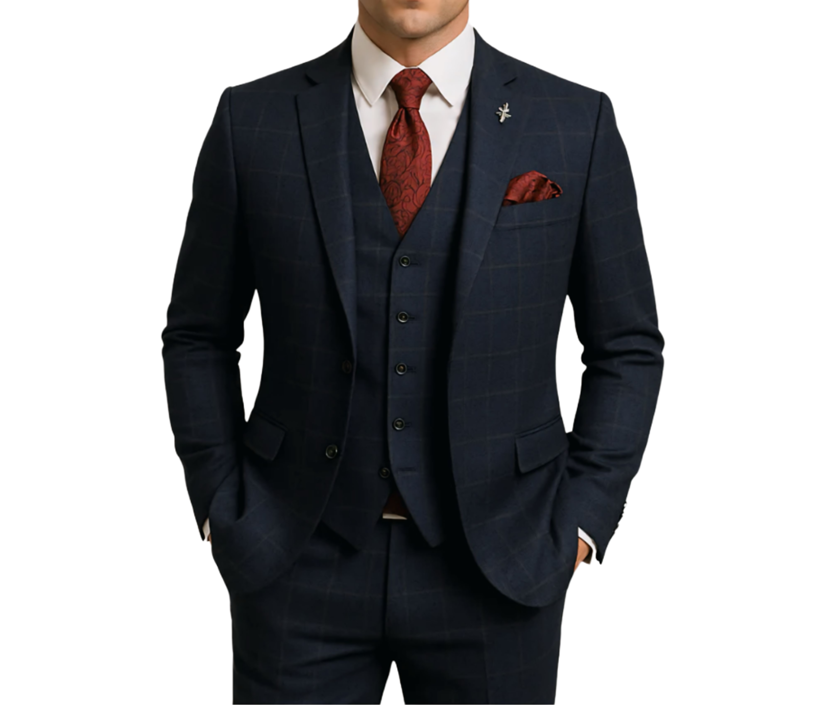 TRAJE DE TRES PIEZAS THE ROOSEVELT