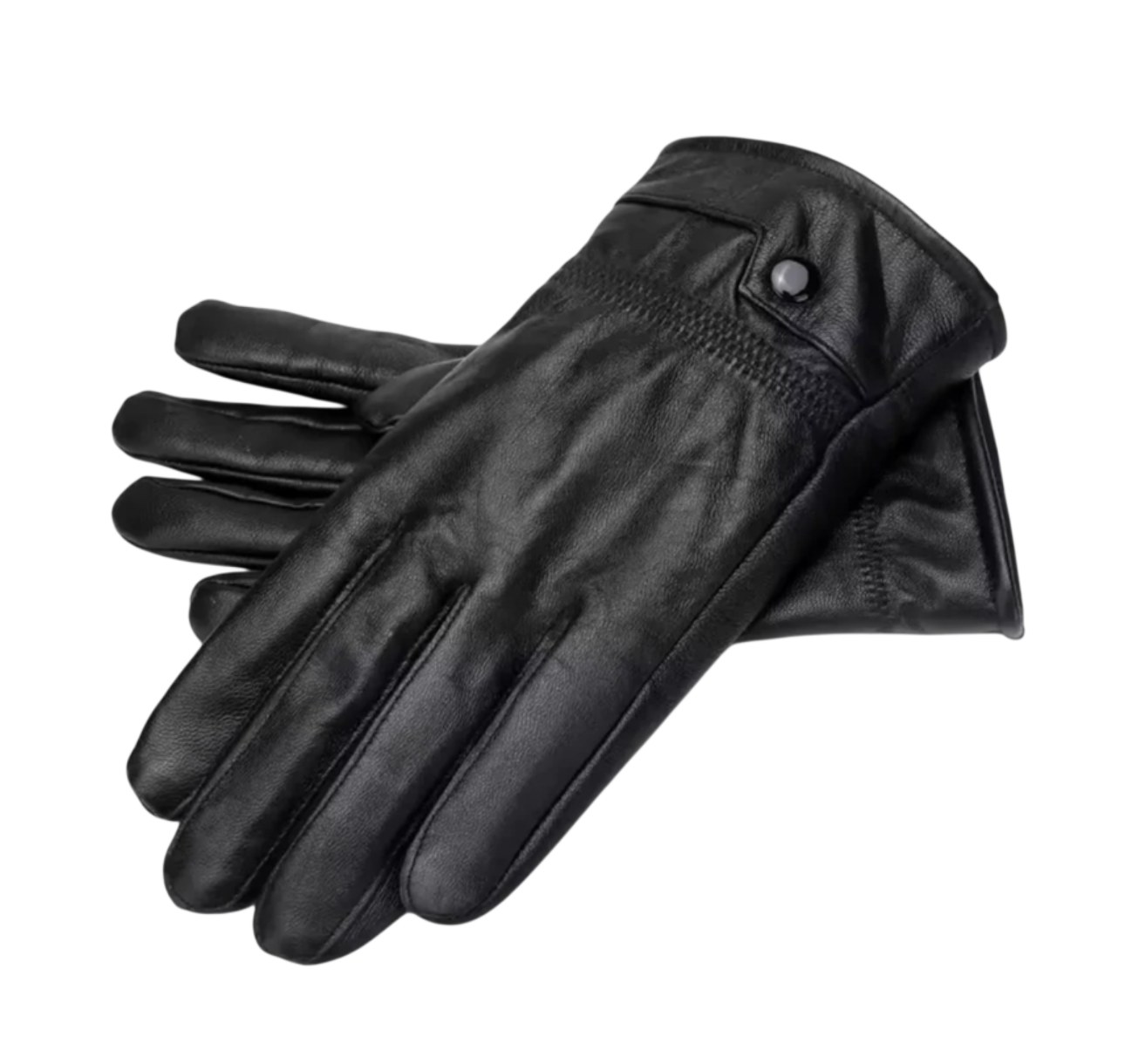 GUANTES DE CUERO OLD NOIR