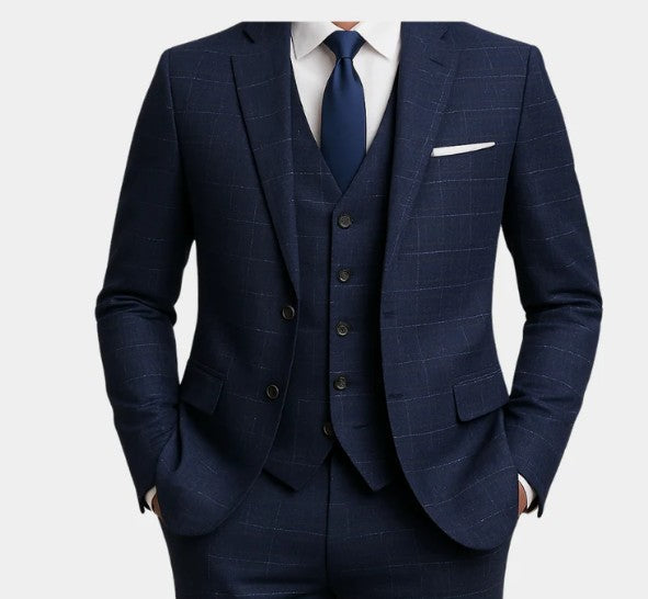 TRAJE DE TRES PIEZAS AZURE VENDETTA