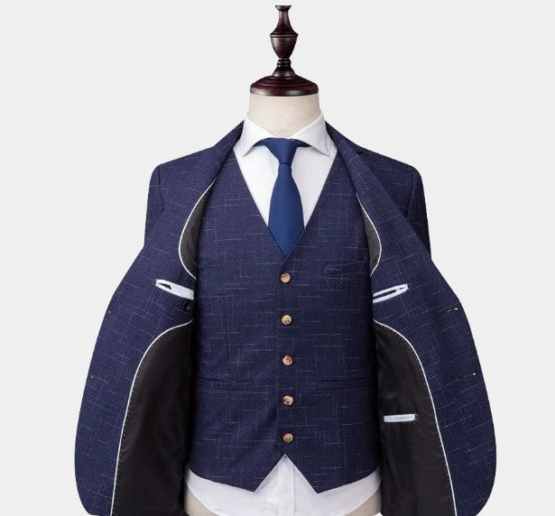 TRAJE DE TRES PIEZAS AZURE VENDETTA
