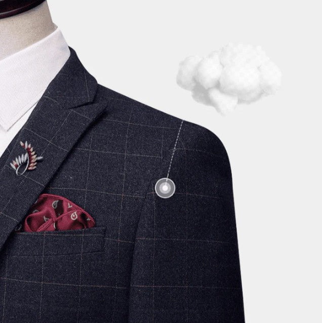 TRAJE DE TRES PIEZAS BACCO ROSSO