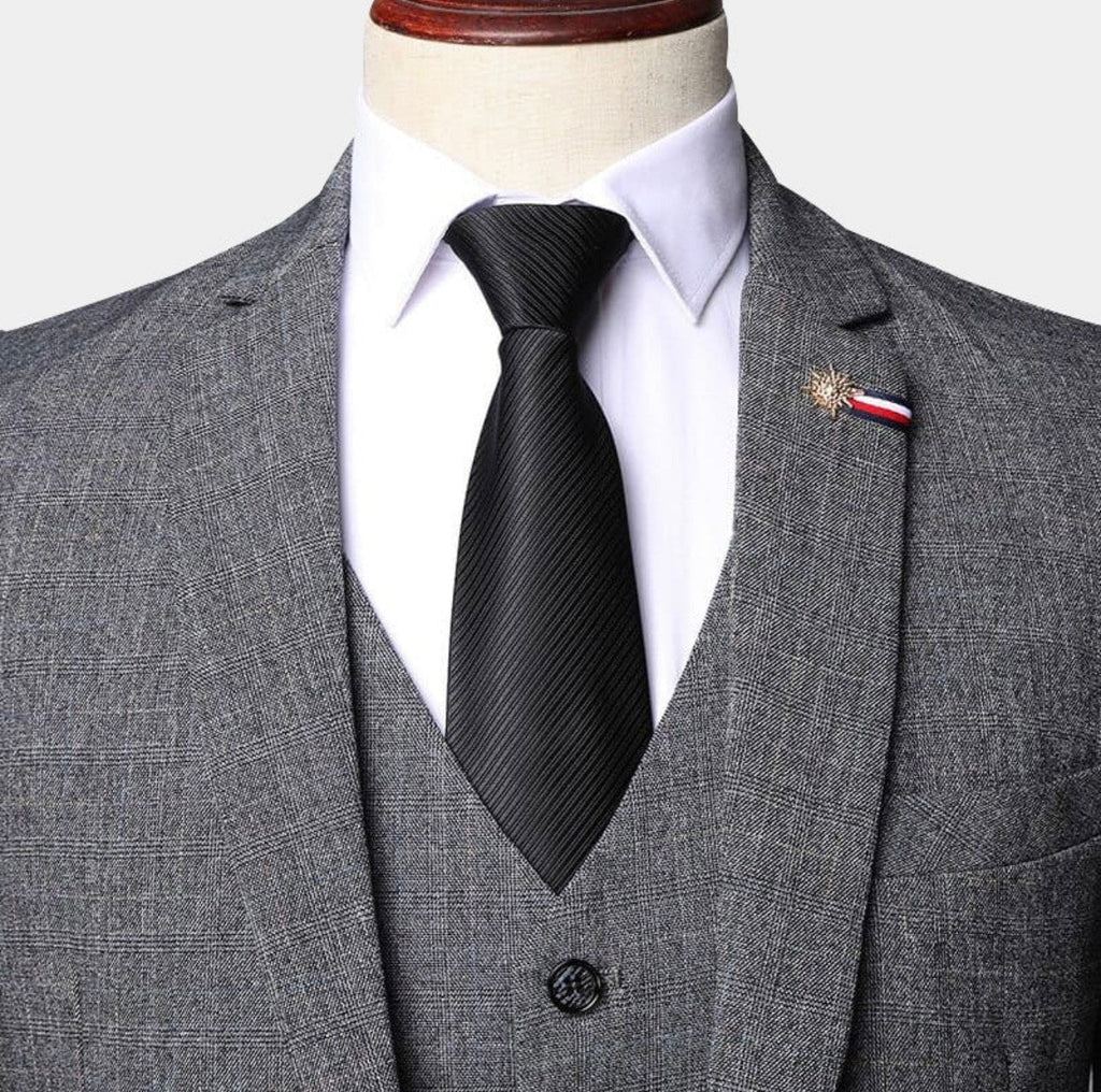 TRAJE DE TRES PIEZAS GRAY ORACLE